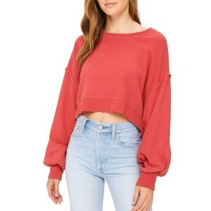 We The Free x Free People Camden Cropped Pullover - Size Medium